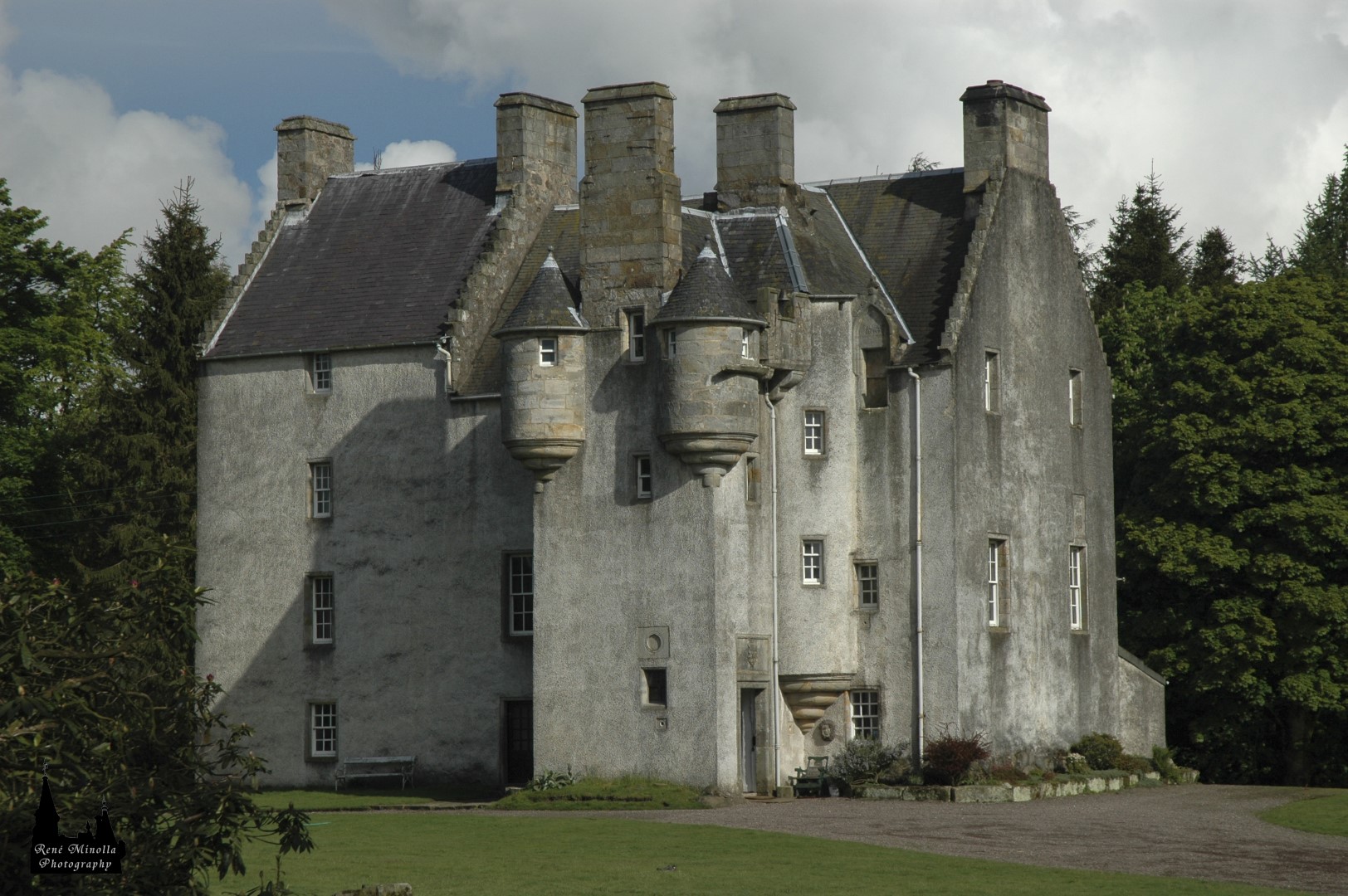 Tullibole Castle, Kinross, Schottland